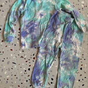 Tie Dye Pant and Long Sleeve Tee Set
